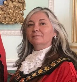 Photo of the Mayor of Glastonbury, Indra Donfrancesco